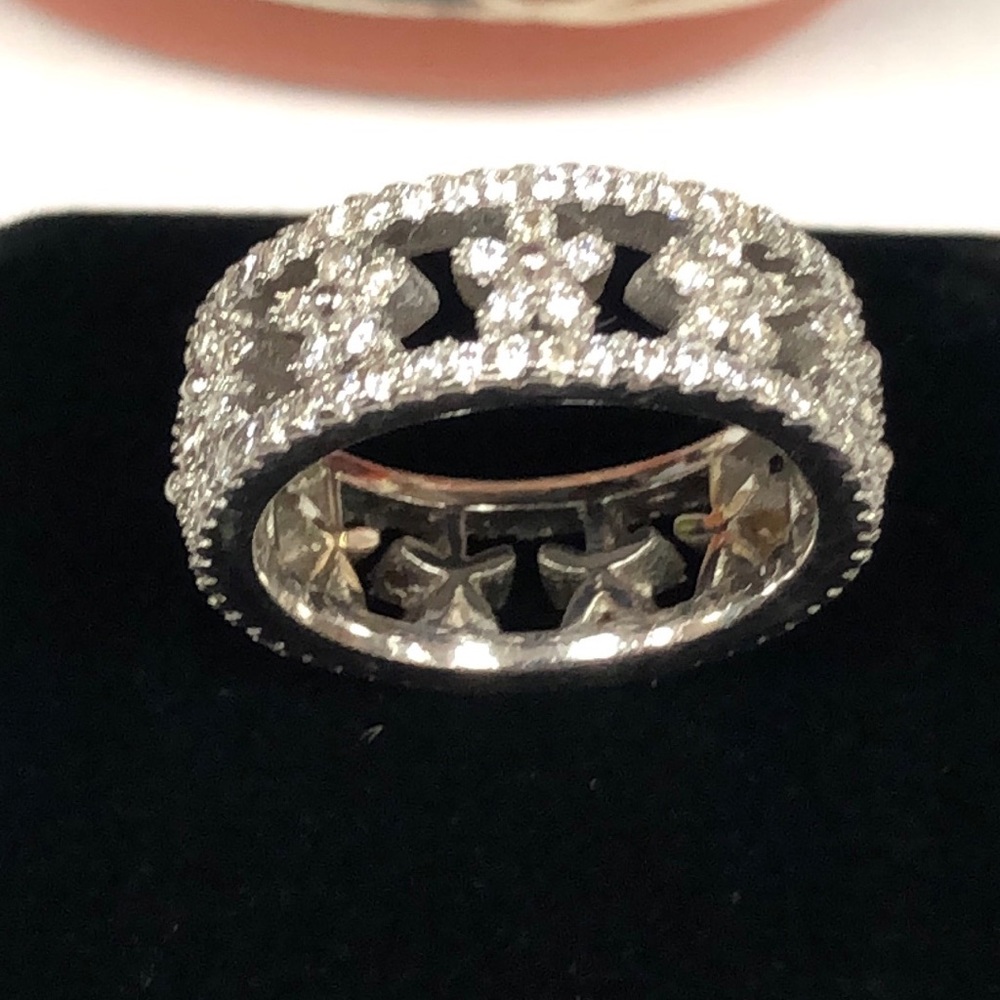 Silver Flower Ring - image 4